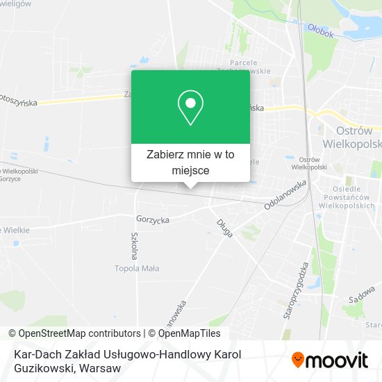 Mapa Kar-Dach Zakład Usługowo-Handlowy Karol Guzikowski