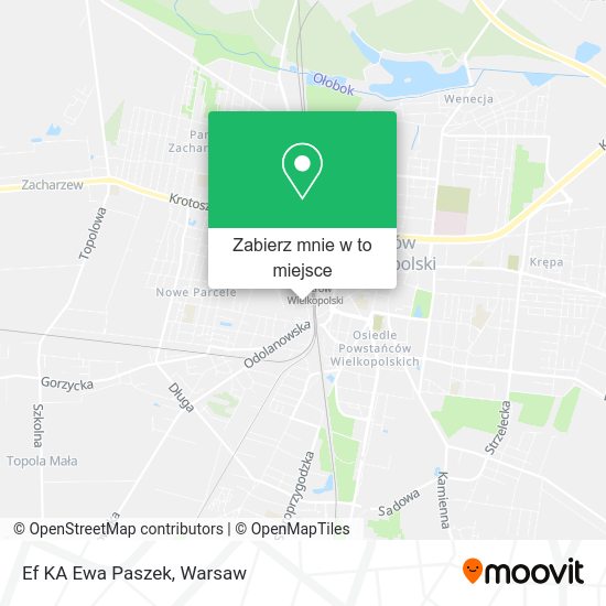 Mapa Ef KA Ewa Paszek