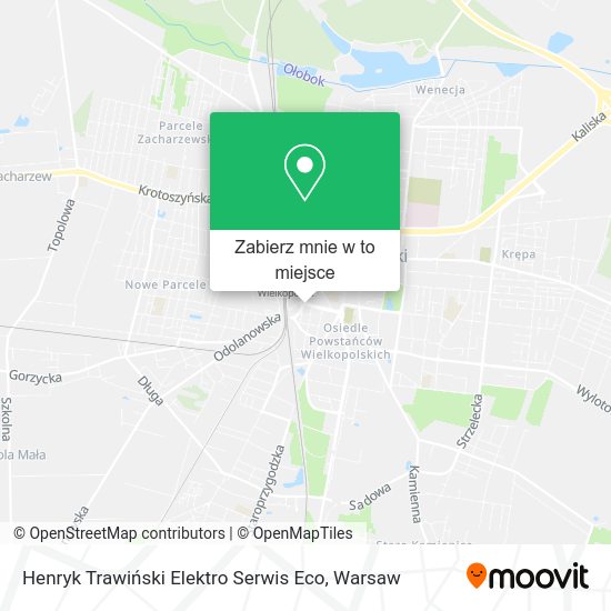 Mapa Henryk Trawiński Elektro Serwis Eco