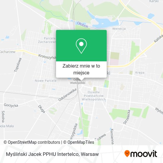 Mapa Myśliński Jacek PPHU Intertelco