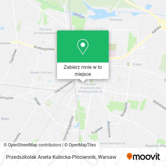 Mapa Przedszkolak Aneta Kubicka-Płóciennik