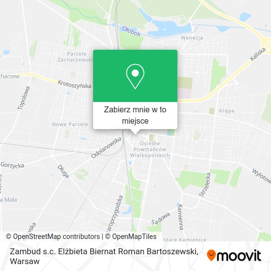 Mapa Zambud s.c. Elżbieta Biernat Roman Bartoszewski