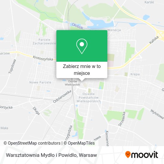 Mapa Warsztatownia Mydło i Powidło