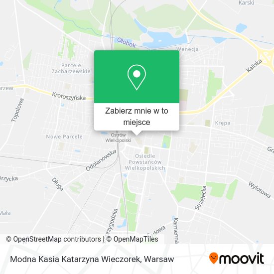 Mapa Modna Kasia Katarzyna Wieczorek