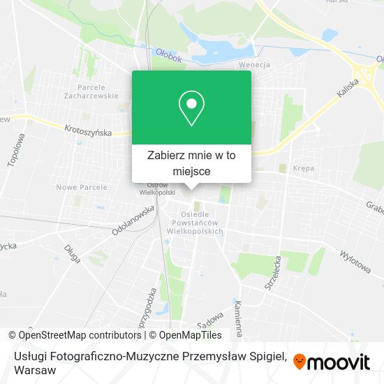 Mapa Usługi Fotograficzno-Muzyczne Przemysław Spigiel