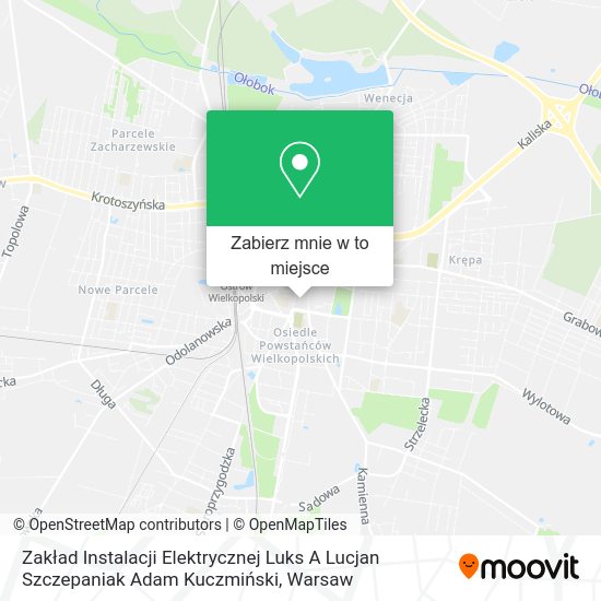 Mapa Zakład Instalacji Elektrycznej Luks A Lucjan Szczepaniak Adam Kuczmiński