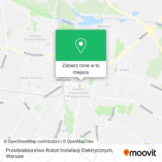 Mapa Przedsiebiorstwo Robot Instalacji Elektrycznych