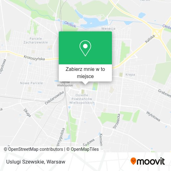 Mapa Uslugi Szewskie