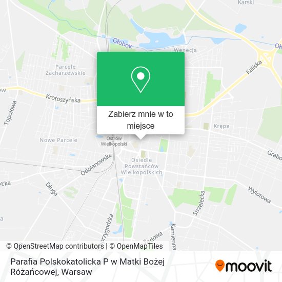 Mapa Parafia Polskokatolicka P w Matki Bożej Różańcowej