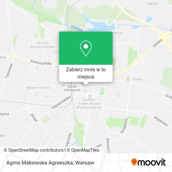 Mapa Agma Makowska Agnieszka