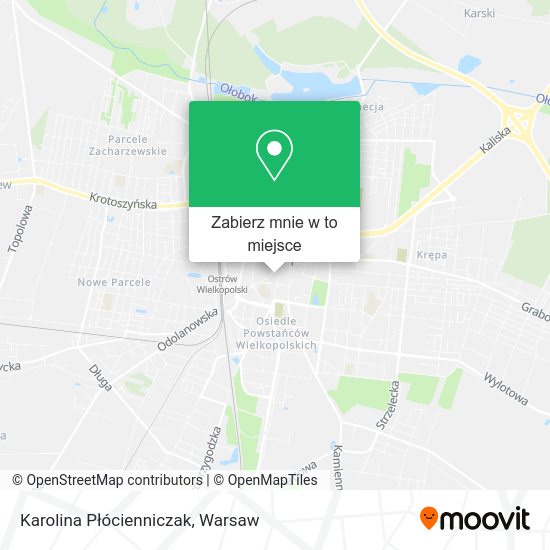 Mapa Karolina Płócienniczak