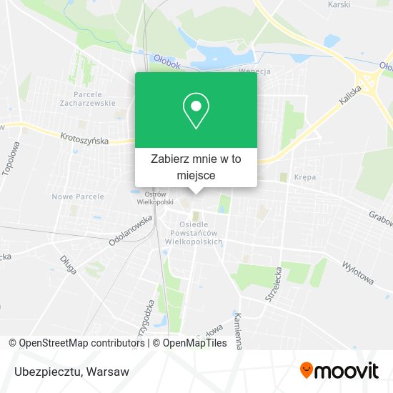 Mapa Ubezpiecztu