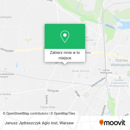 Mapa Janusz Jędraszczyk Aglo Inst