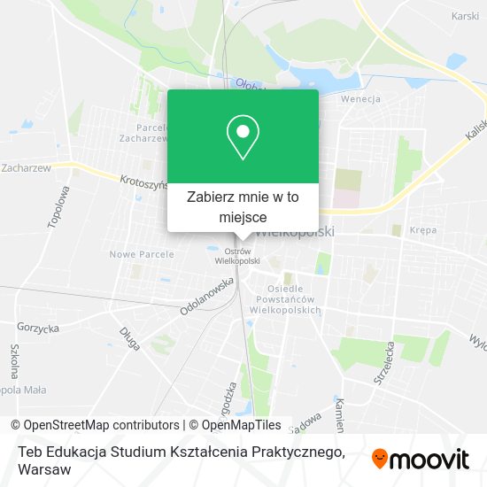 Mapa Teb Edukacja Studium Kształcenia Praktycznego