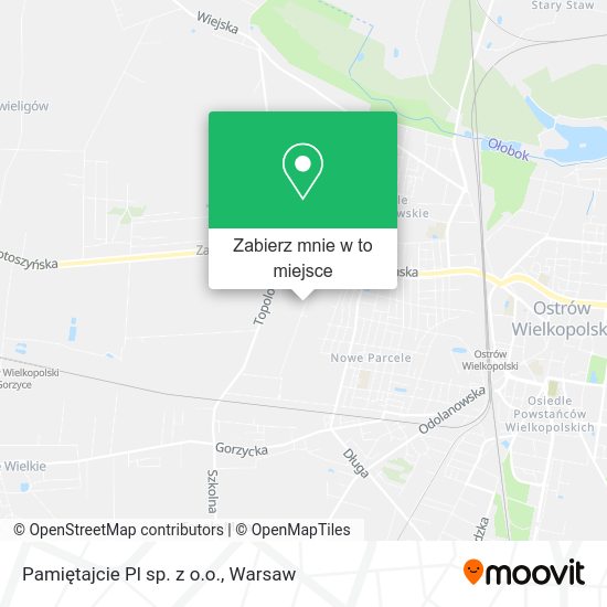 Mapa Pamiętajcie Pl sp. z o.o.