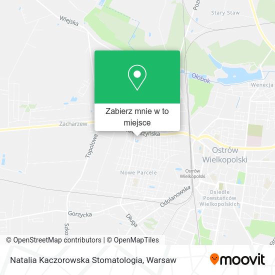 Mapa Natalia Kaczorowska Stomatologia