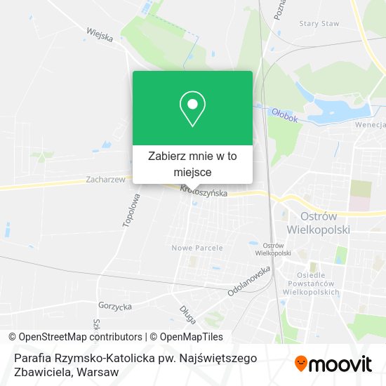 Mapa Parafia Rzymsko-Katolicka pw. Najświętszego Zbawiciela