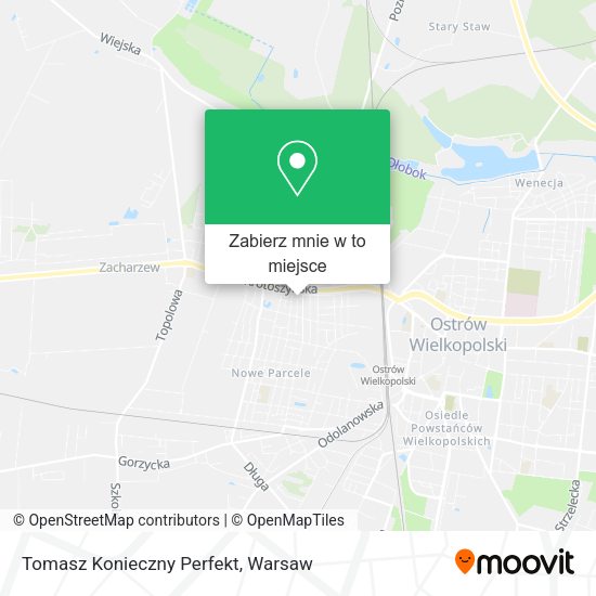 Mapa Tomasz Konieczny Perfekt