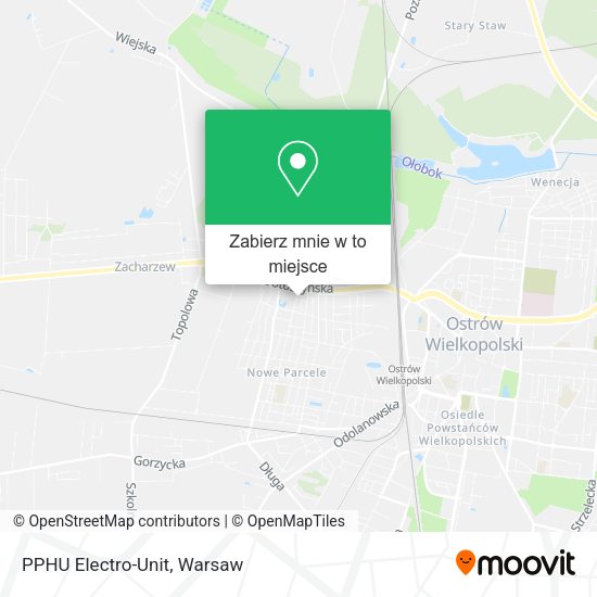 Mapa PPHU Electro-Unit
