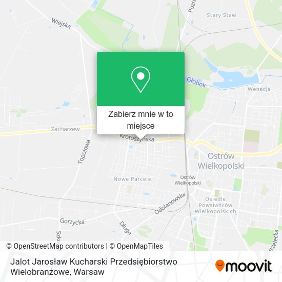 Mapa Jalot Jarosław Kucharski Przedsiębiorstwo Wielobranżowe