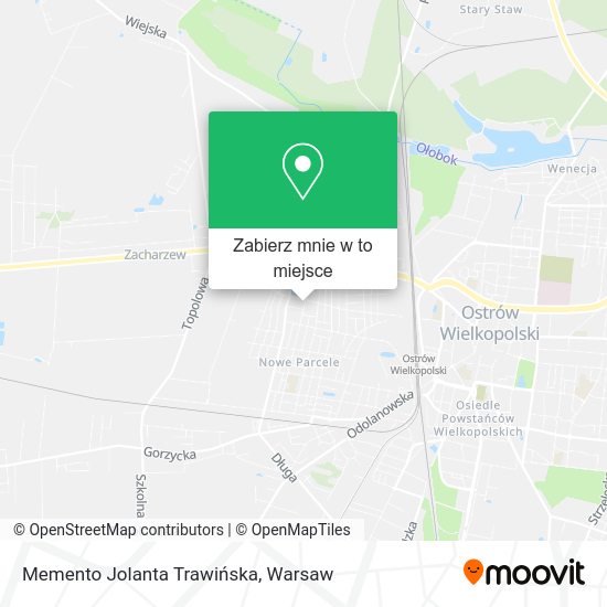 Mapa Memento Jolanta Trawińska