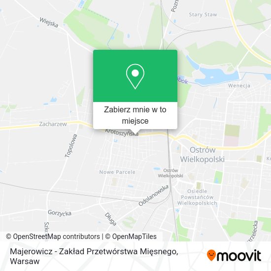 Mapa Majerowicz - Zakład Przetwórstwa Mięsnego