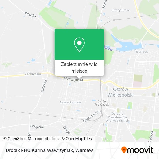 Mapa Dropik FHU Karina Wawrzyniak