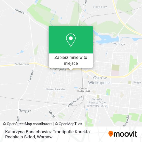 Mapa Katarzyna Banachowicz Trantiputle Korekta Redakcja Skład