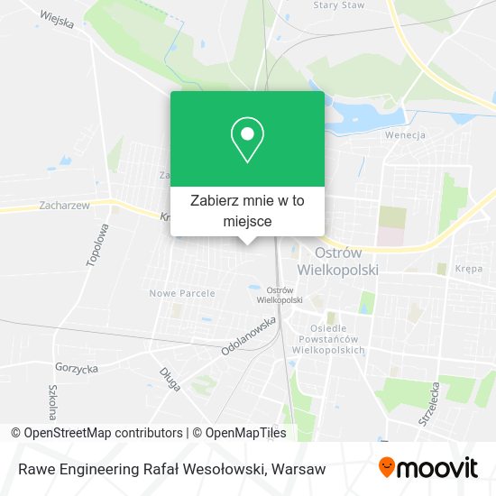 Mapa Rawe Engineering Rafał Wesołowski