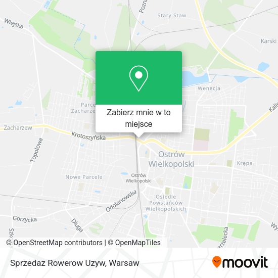 Mapa Sprzedaz Rowerow Uzyw