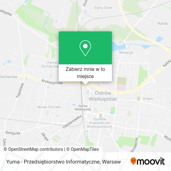 Mapa Yuma - Przedsiębiorstwo Informatyczne