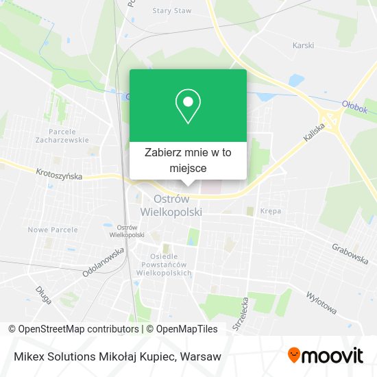 Mapa Mikex Solutions Mikołaj Kupiec