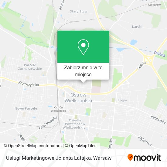 Mapa Usługi Marketingowe Jolanta Latajka