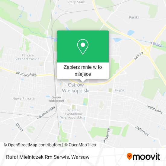 Mapa Rafał Mielniczek Rm Serwis