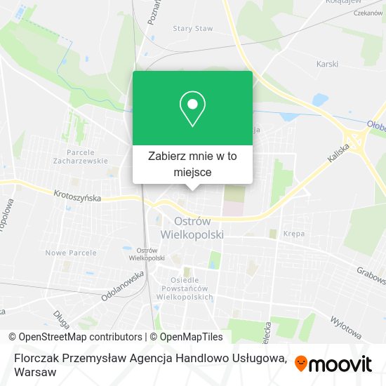 Mapa Florczak Przemysław Agencja Handlowo Usługowa