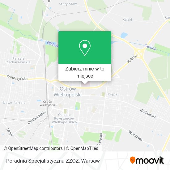 Mapa Poradnia Specjalistyczna ZZOZ