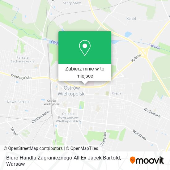 Mapa Biuro Handlu Zagranicznego All Ex Jacek Bartold