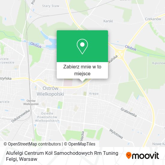 Mapa Alufelgi Centrum Kół Samochodowych Rm Tuning Felgi