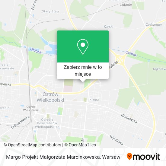 Mapa Margo Projekt Małgorzata Marcinkowska