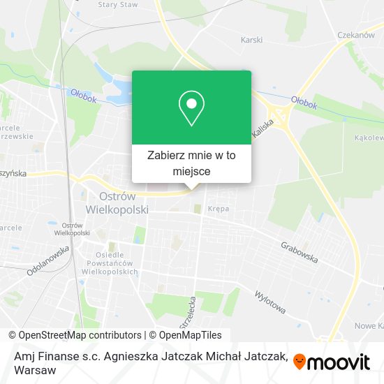 Mapa Amj Finanse s.c. Agnieszka Jatczak Michał Jatczak