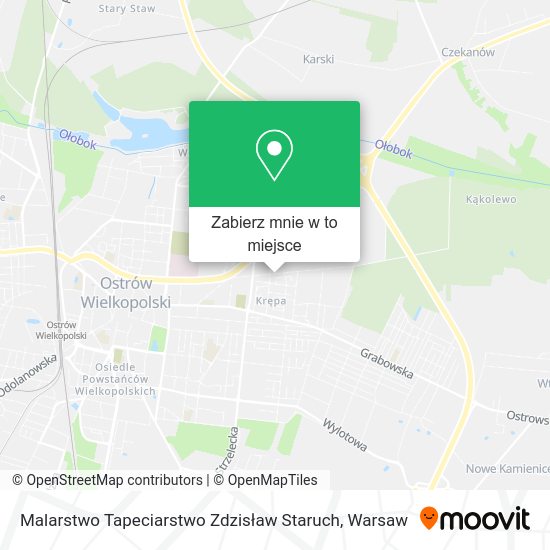 Mapa Malarstwo Tapeciarstwo Zdzisław Staruch