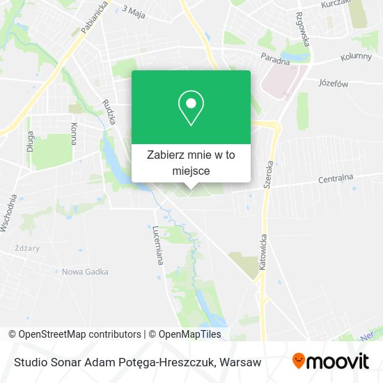 Mapa Studio Sonar Adam Potęga-Hreszczuk