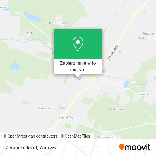 Mapa Zembski Józef