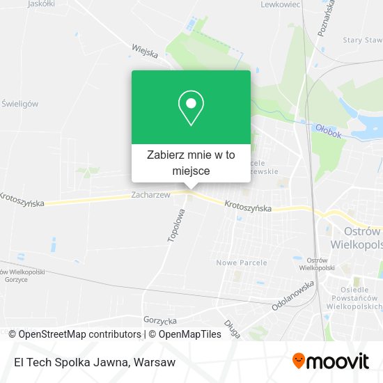 Mapa El Tech Spolka Jawna