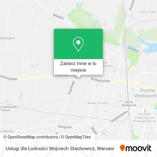 Mapa Usługi dla Ludności Wojciech Stachowicz