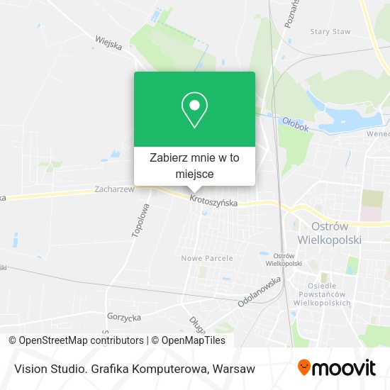 Mapa Vision Studio. Grafika Komputerowa