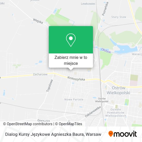 Mapa Dialog Kursy Językowe Agnieszka Baura