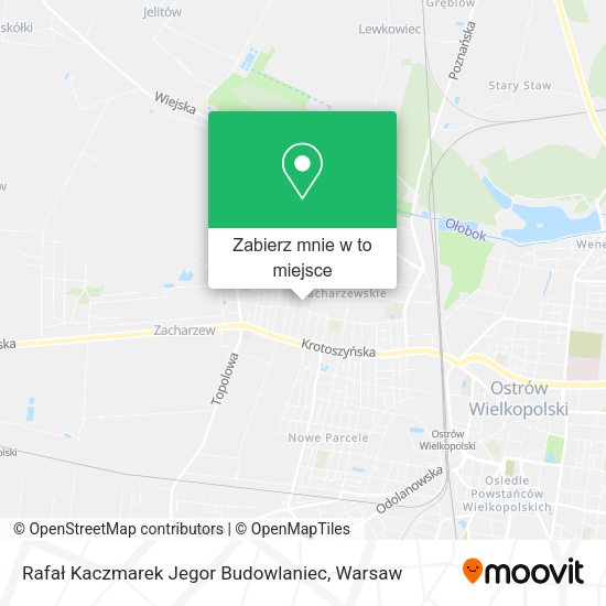 Mapa Rafał Kaczmarek Jegor Budowlaniec