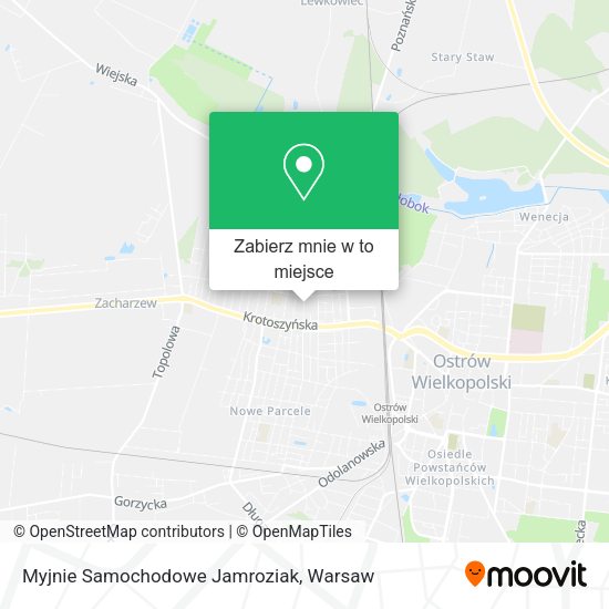 Mapa Myjnie Samochodowe Jamroziak