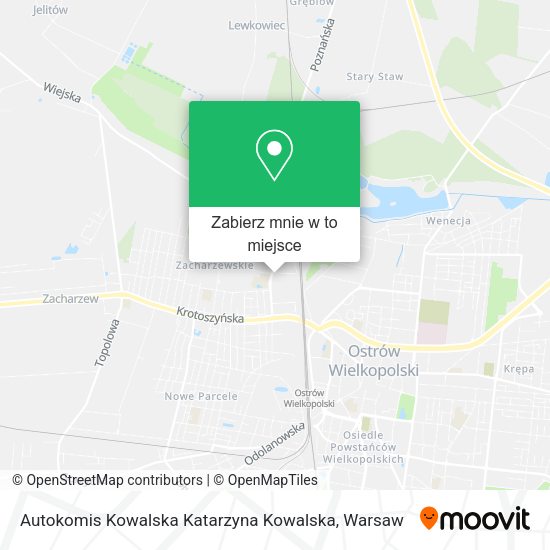 Mapa Autokomis Kowalska Katarzyna Kowalska